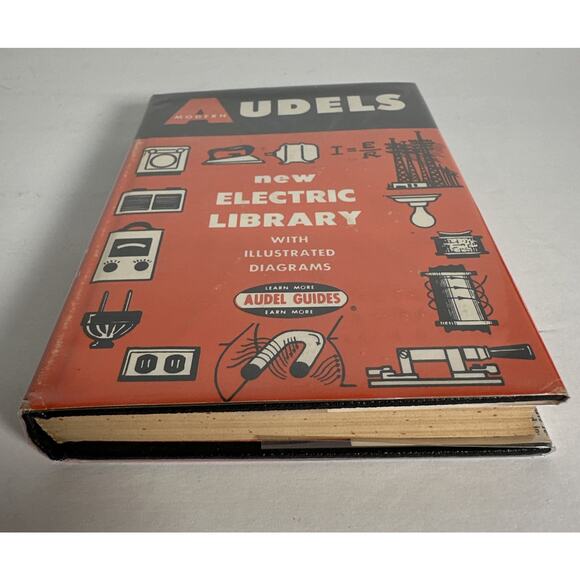 Modern Audels: New Electric Library 1965 HC/DJ Vol.3 (Illustrated) - Picture 4 of 13